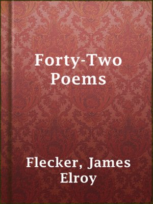 cover image of Forty-Two Poems